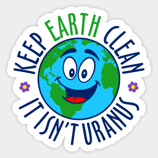Keep Earth Clean Sticker